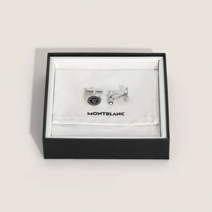 Gemelos Meisterstück Nib Décor 100 años negro