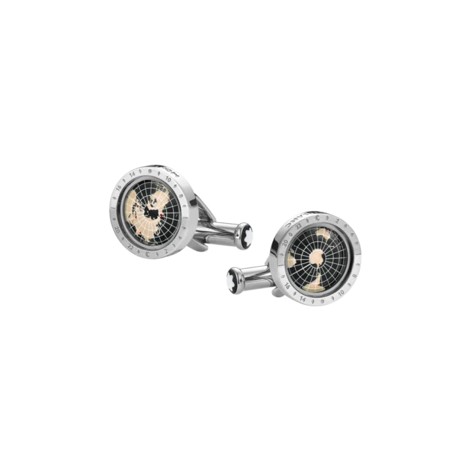 Gemelos Montblanc 1858 Geosphere negros