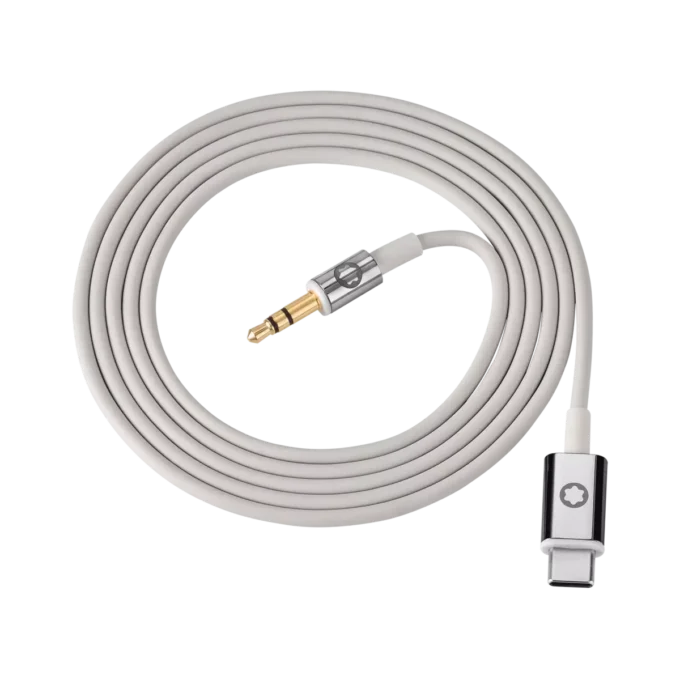 Juego de cables grises para auriculares Montblanc MB 01