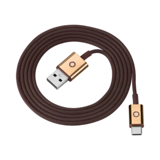 Juego de cables marrones para los auriculares Montblanc MB 01