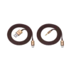 Juego de cables marrones para los auriculares Montblanc MB 01
