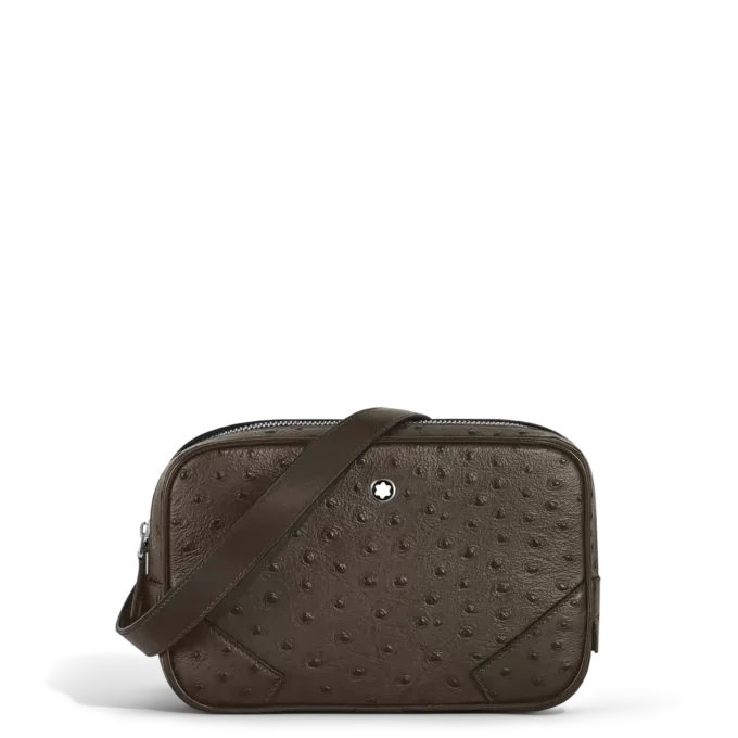 Mini bolso bandolera estampado de avestruz Mini bolso bandolera estampado de avestruz