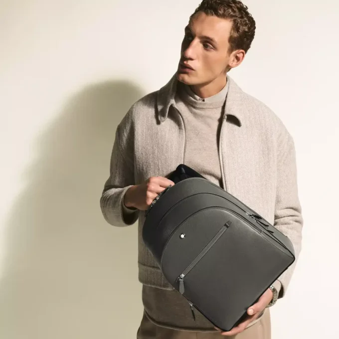 Mochila mediana Sartorial con 3 compartimentos Mochila mediana Sartorial con 3 compartimentos