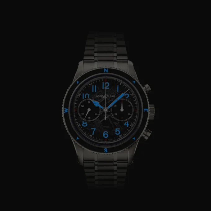 Montblanc 1858 Automatic Chronograph 0 Oxygen El 8000 Montblanc 1858 Automatic Chronograph 0 Oxygen El 8000