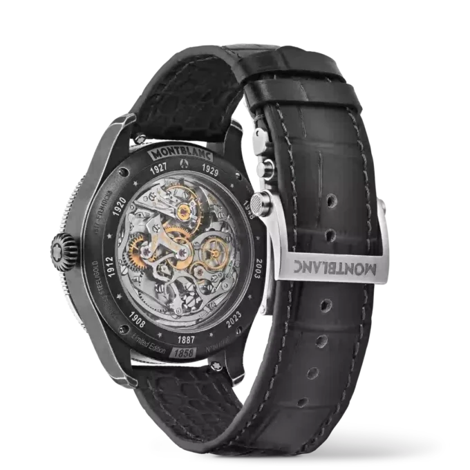 Montblanc 1858 The Unveiled Timekeeper Minerva Limited Edition – 100 piezas Montblanc 1858 The Unveiled Timekeeper Minerva Limited Edition – 100 piezas