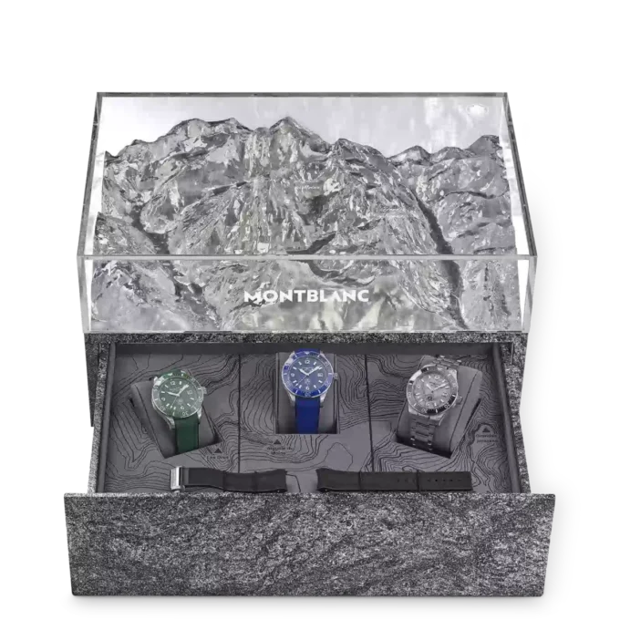 Montblanc Iced Sea Automatic Date Coffret Edición limitada: 191 piezas Montblanc Iced Sea Automatic Date Coffret Edición limitada: 191 piezas