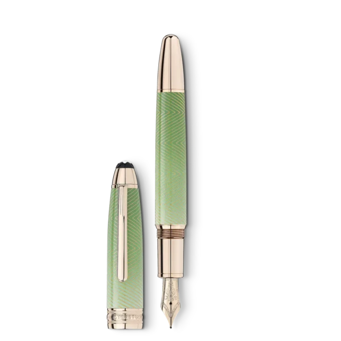Pluma estilográfica Meisterstück Calligraphy Solitaire Celadon Dégradé Pluma estilográfica Meisterstück Calligraphy Solitaire Celadon Dégradé