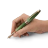Pluma estilográfica Meisterstück Calligraphy Solitaire Celadon Dégradé con plumín curvo Pluma estilográfica Meisterstück Calligraphy Solitaire Celadon Dégradé con plumín curvo