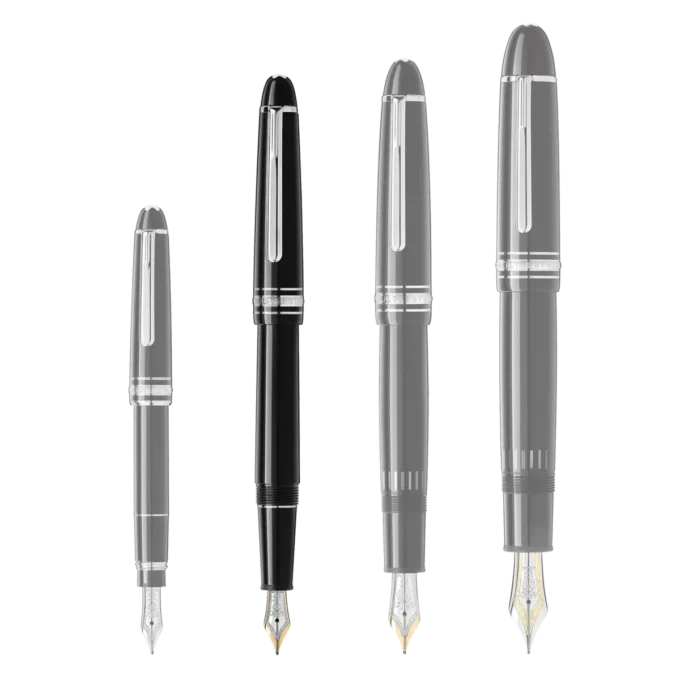 Pluma estilográfica Meisterstück Classique con recubrimiento de platino (F) Pluma estilográfica Meisterstück Classique con recubrimiento de platino (F)
