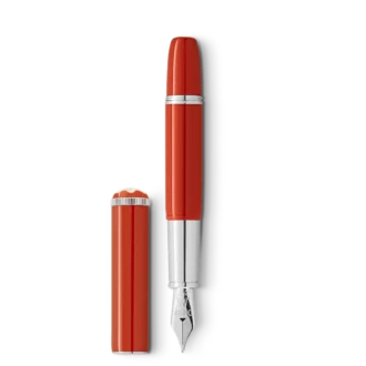 Pluma estilográfica Montblanc Heritage Rouge et Noir «Baby» Edición Especial color coral F Pluma estilográfica Montblanc Heritage Rouge et Noir «Baby» Edición Especial color coral F