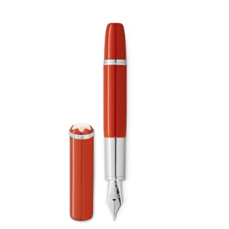 Pluma estilográfica Montblanc Heritage Rouge et Noir «Baby» Edición Especial color coral M Pluma estilográfica Montblanc Heritage Rouge et Noir «Baby» Edición Especial color coral M