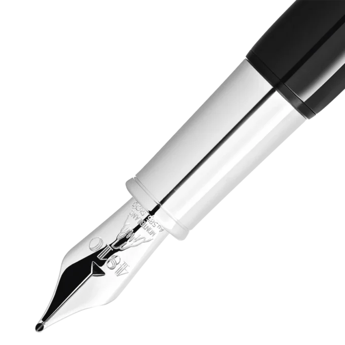 Pluma estilográfica Montblanc Heritage Rouge et Noir «Baby» Edición Especial Negra F Pluma estilográfica Montblanc Heritage Rouge et Noir «Baby» Edición Especial Negra F