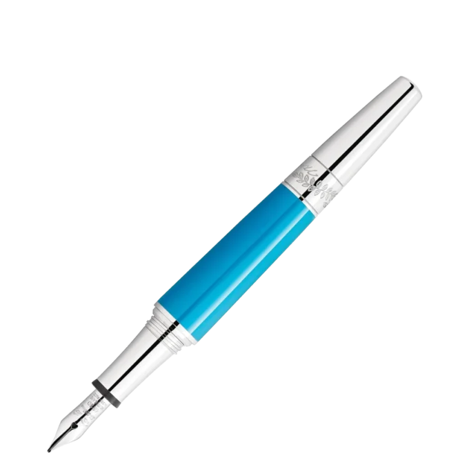 Pluma estilográfica Montblanc Maria Callas Special Edition en color turquesa Pluma estilográfica Montblanc Maria Callas Special Edition en color turquesa