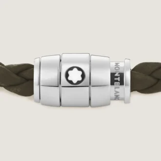 Pulsera pequeña, piel suave, caqui