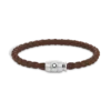 Pulsera pequeña, piel suave, marrón fauve