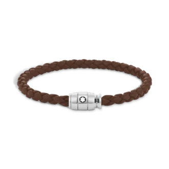Pulsera pequeña, piel suave, marrón fauve