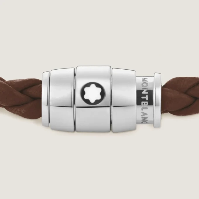 Pulsera pequeña, piel suave, marrón fauve
