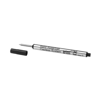 Recambio para rollerball sin capuchón, negro misterioso – mediano