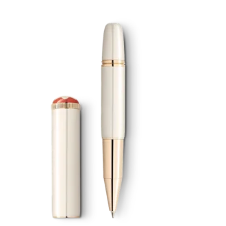 Rollerball Montblanc Heritage Rouge et Noir «Baby» Edición Especial color marfil