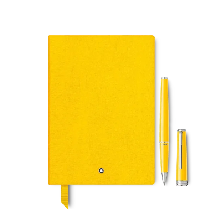 Set con roller PIX amarillo y cuaderno n.º 146 amarillo (rayado) Set con roller PIX amarillo y cuaderno n.º 146 amarillo (rayado)