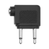Set de viaje gris para los auriculares Montblanc MB 01