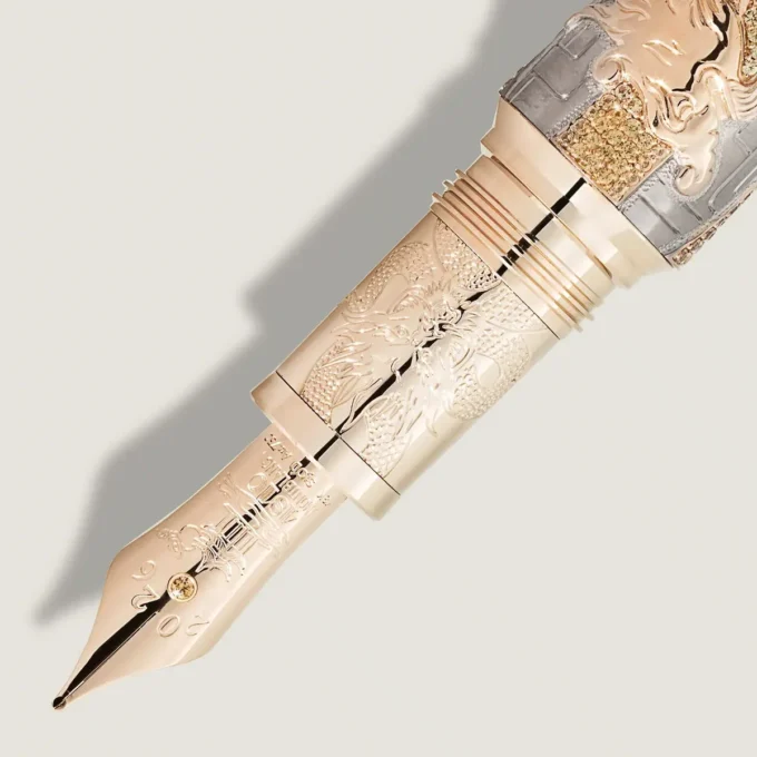 Un viaje entre dragones Edición limitada Coiling Dragon 8 Pluma estilográfica Un viaje entre dragones Edición limitada Coiling Dragon 8 Pluma estilográfica